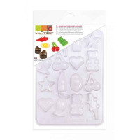 Moule blister 16 bonbons et chocolats, Scrapcooking