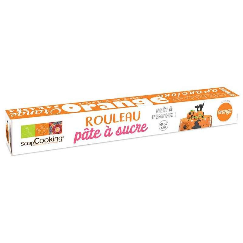 Scrapcooking - Rouleau de pâte à sucre Orange, ScrapCooking - ScrapCooking