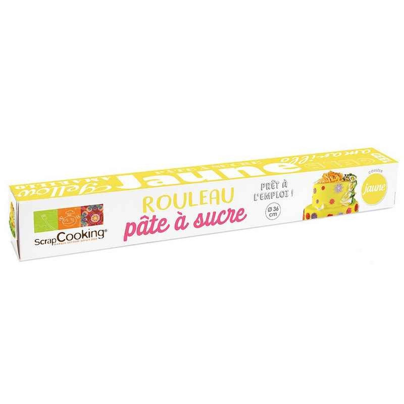 Scrapcooking - Rouleau de pâte à sucre Jaune, ScrapCooking - ScrapCooking