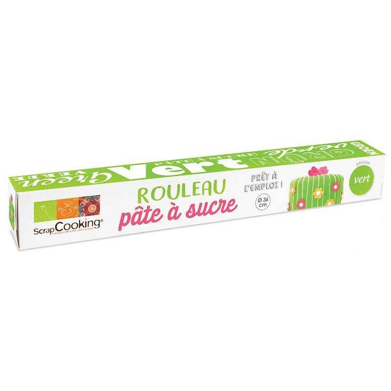 Scrapcooking - Rouleau de pâte à sucre Vert, ScrapCooking - ScrapCooking
