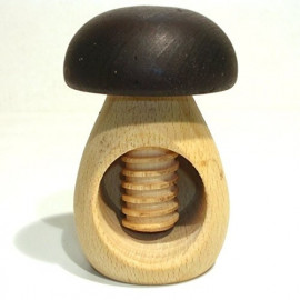 Casse-noix champignon en bois, Roger Orfèvre