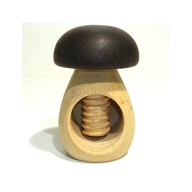 Casse-noix champignon en bois, Roger Orfèvre