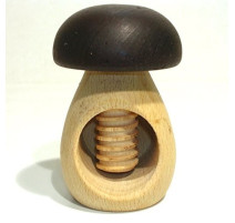 Casse-noix champignon en bois, Roger Orfèvre