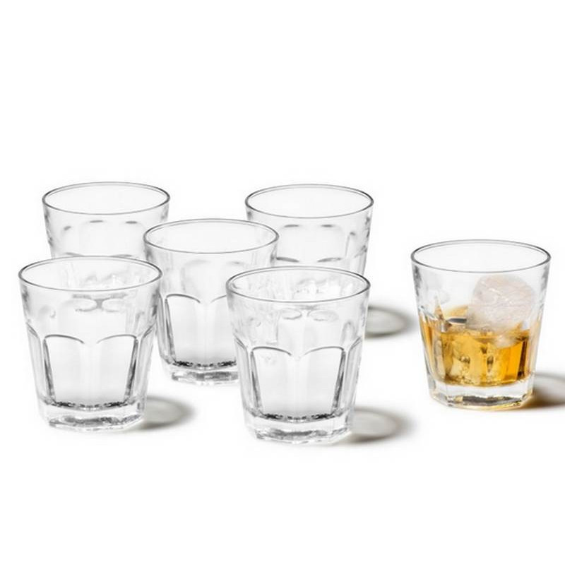 Set 6 Verres à Eau Leonardo Daily WH Tumbler – Verre Motif, Hauteur 9 Cm