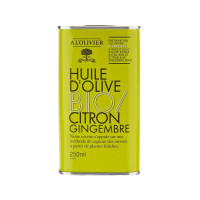 Huile d'olive Bio Citron & Gingembre, A L'OLIVIER