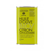 Huile d'olive Bio Citron & Gingembre, A L'OLIVIER