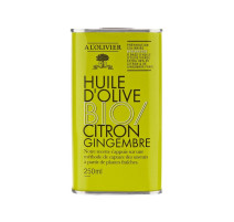 Huile d'olive Bio Citron & Gingembre, A L'OLIVIER