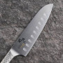 Couteau Santoku alvéolé Seki Magoroku Shoso, Kai