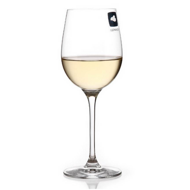 coffret 6 verres à vin blanc ciao+, léonardo - leonardo