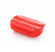 Papillote silicone avec filtre 3-4 personnes rouge, Lékué