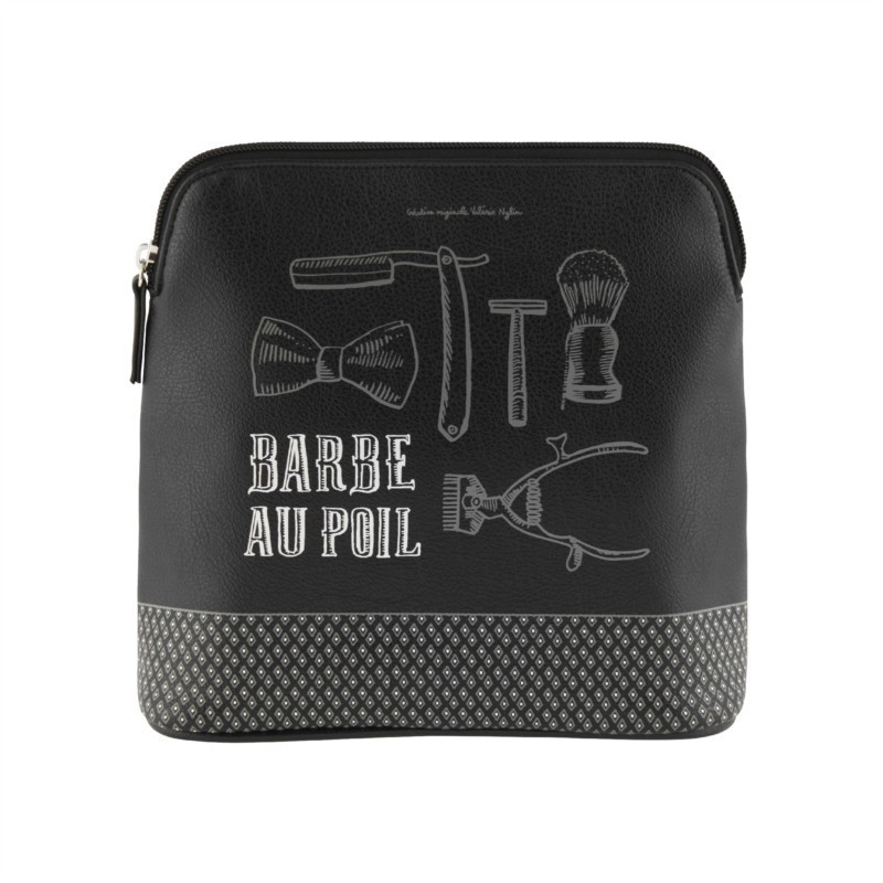 Trousse de rasage Barbe au poil, Derrière la porte