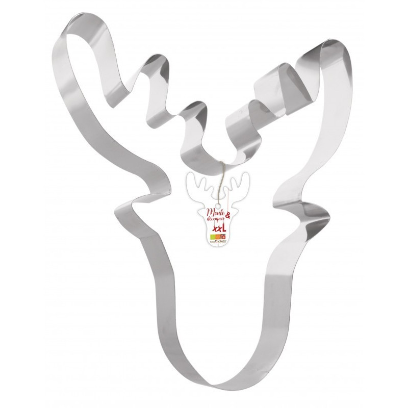 Scrapcooking - Moule découpoir inox XXL Élan, Scrapcooking - ScrapCooking