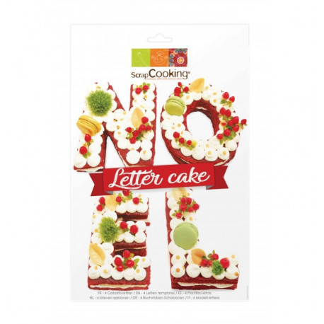 Kit Letter cake Noël, ScrapCooking