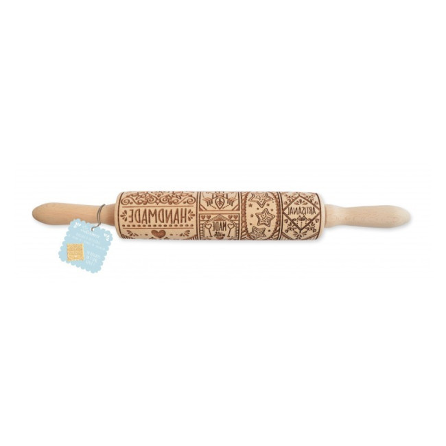 Rouleau empreinte bois Home Made, ScrapCooking