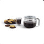 Cafetière filtre programmable Années 50 noir, SMEG