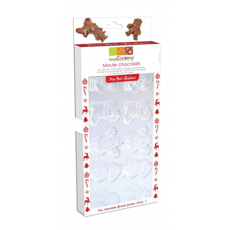 Scrapcooking - Moule rigide Chocolats de Noël, ScrapCooking - ScrapCooking