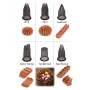 Coffret 6 douilles tritan Créatif, De Buyer
