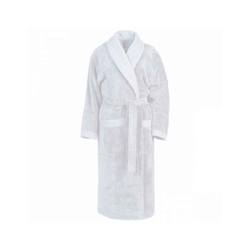 SENSEI - Peignoir de bain mixte col châle Blanc Sensoft, Sensei M - SENSEI