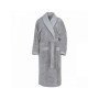 Peignoir de bain mixte col châle Gris Perle Sensoft, Sensei