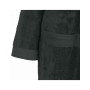 Peignoir de bain mixte col châle Anthracite Sensoft, Sensei