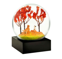 Boule à neige Meilleurs Amis en Automne, CoolSnowGlobes