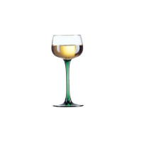 Coffret 6 Verres à vin Rhin vert