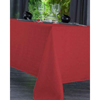 Nappe Damassé Uni Rouge Venezia, Nydel Paris