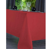 Nappe Damassé Uni Rouge Venezia, Nydel Paris