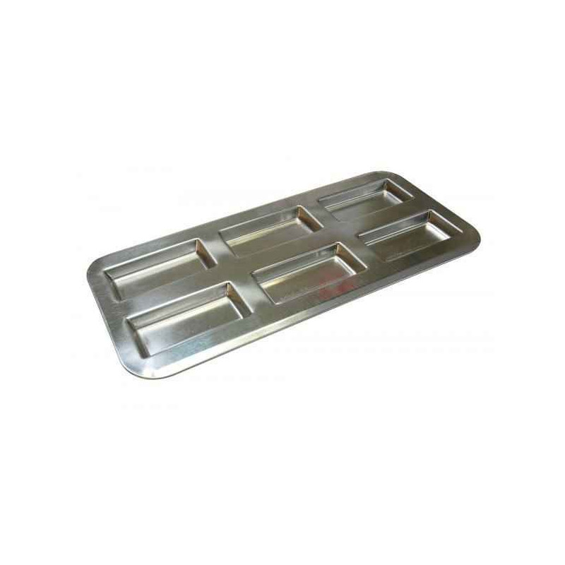 GOBEL - Plaque à 6 Financiers en Fer Blanc, GOBEL - GOBEL