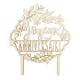 Cake topper bois Joyeux Anniversaire, ScrapCooking