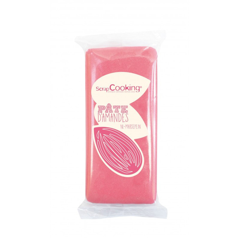 Scrapcooking - Pâte d'amandes colorée, ScrapCooking Rose - ScrapCooking