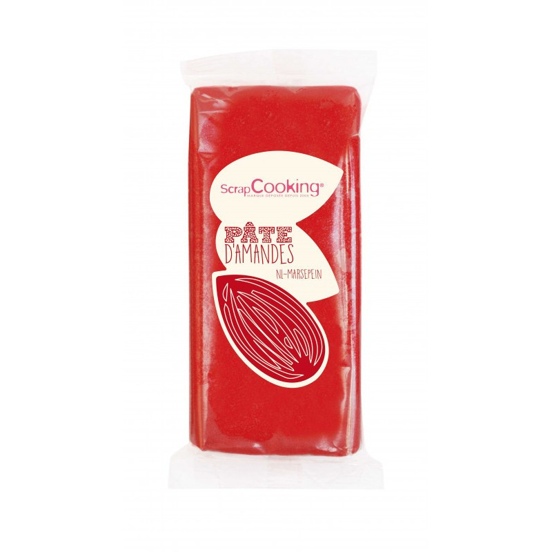 Scrapcooking - Pâte d'amandes colorée, ScrapCooking Rouge - ScrapCooking
