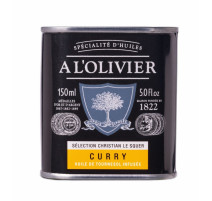 Huile de tournesol au curry, A L'OLIVIER