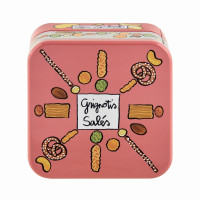 Boîte à apéro empilable Grignotis salés, Derrière la porte