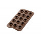 Moule chocolat 3D Tartufino, Silikomart