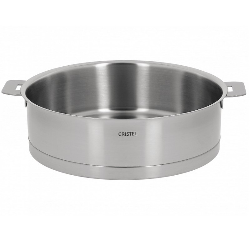 CRISTEL - Sauteuse 24cm inox strate amovible, Cristel - CRISTEL