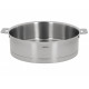 Sauteuse 24cm inox strate amovible, Cristel