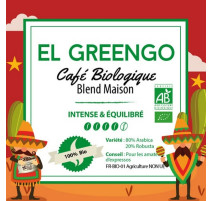 Café en grains Bio El Greengo 250 g, PFAFF