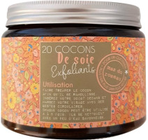 20 cocons de soie exfoliants, mas du roseau
