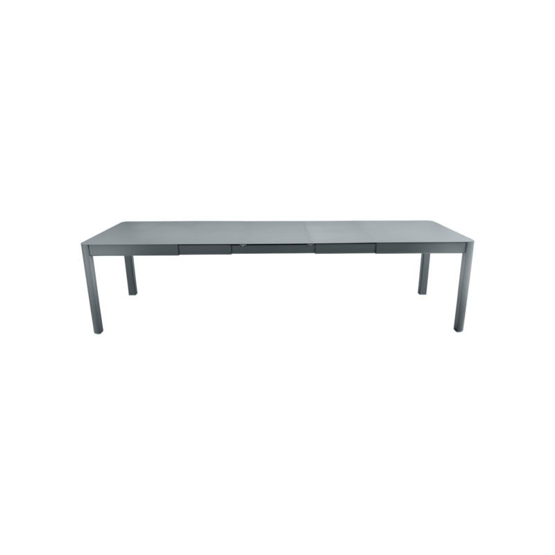FERMOB - Table Ribambelle XL 3 allonges, Fermob Gris orage - FERMOB