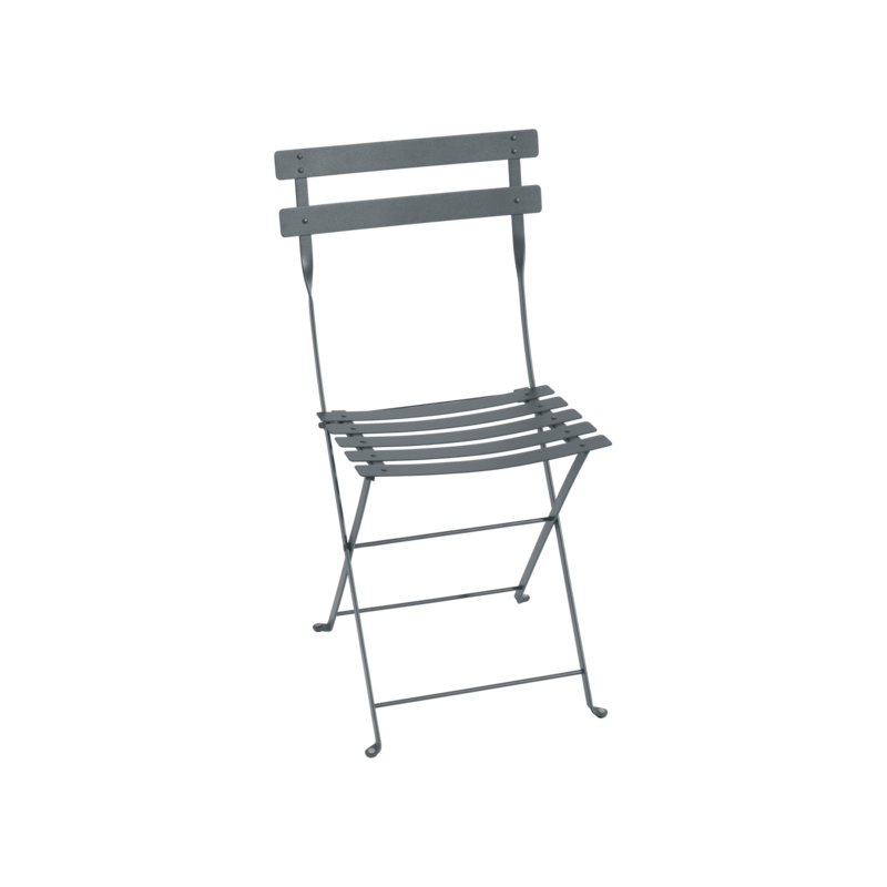 FERMOB - Chaise Bistro, Fermob Gris orage - FERMOB
