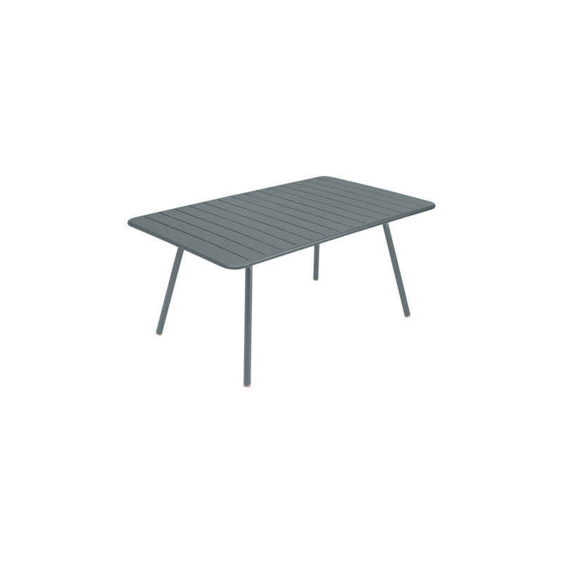 FERMOB - Table Luxembourg 165x100cm, Fermob Gris orage - FERMOB