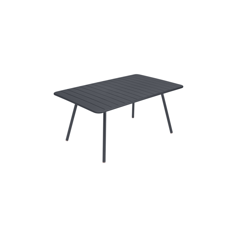 FERMOB - Table Luxembourg 165x100cm, Fermob Carbone - FERMOB