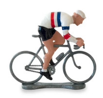 Figurine sprinteur Champion de France, Laurent, Bernard & Eddy