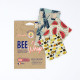Pack de 4 emballages alimentaires réutilisables, My Bee Wrap
