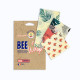 Emballages alimentaires réutilisables motif Tropical, Bee Wrap