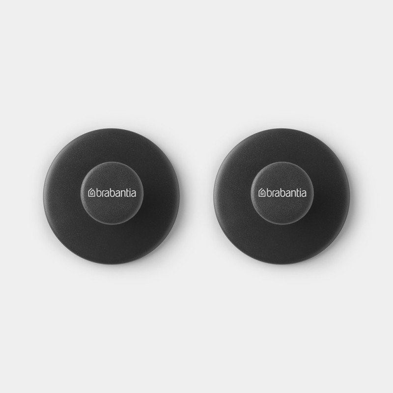 Brabantia - Crochets à Serviette, Brabantia Noire - BRABANTIA