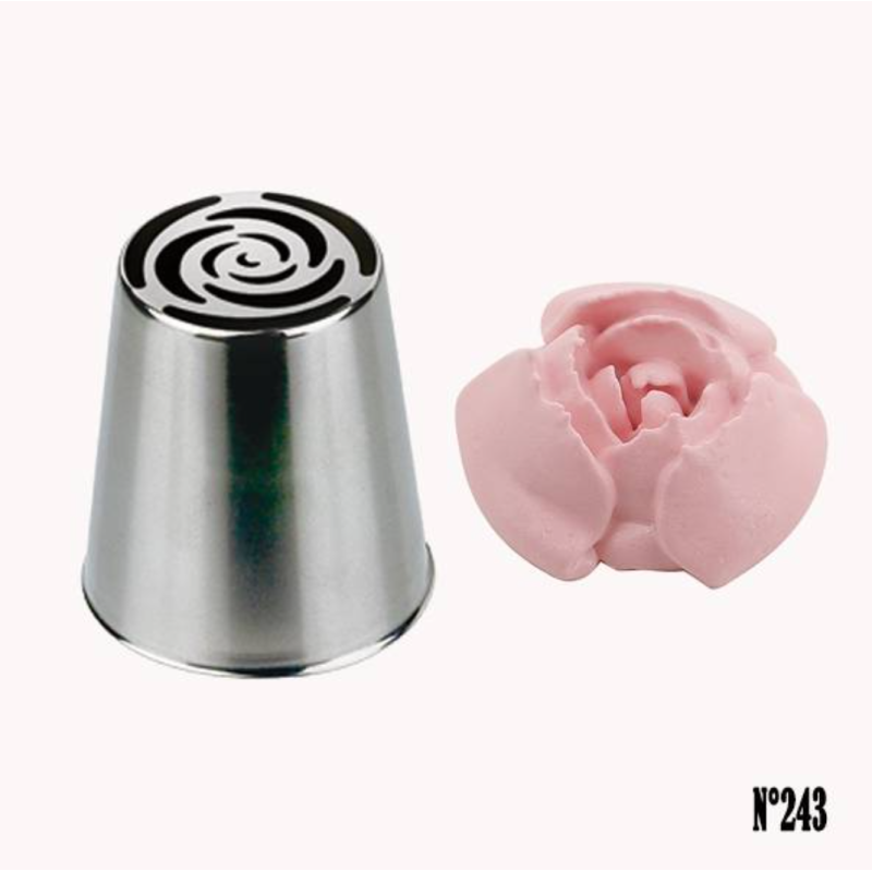 DE BUYER - Douille Russe à Fleur en Inox, De Buyer Douille 243 - DE BUYER