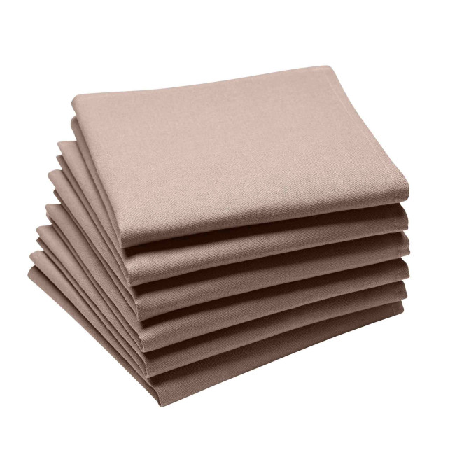 Serviette de Table Coton Uni 45 x 45 cm, Coucke