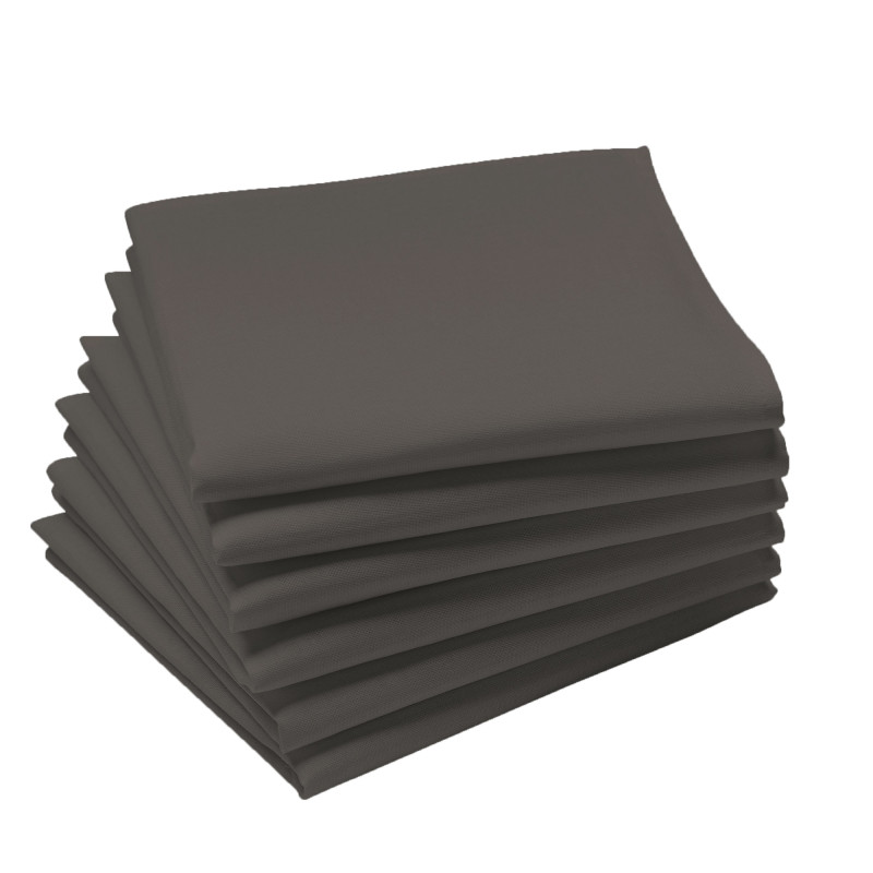 Coucke - Serviette de Table Polylin 45x45cm, Coucke Pavot - Coucke